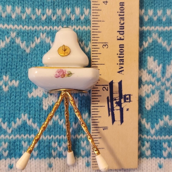 Limoges France Miniature Hand Wash Station - Picture 13 of 14